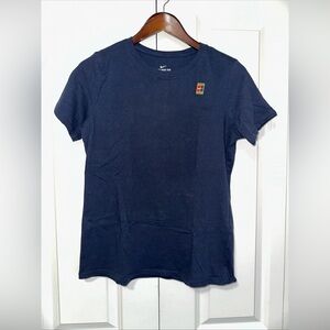 Nike Vintage Tennis Challenge Logo Tee Athletic Cut M